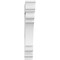 Ekena Millwork Standard Olympic Architectural Grade PVC Bracket with Traditional Ends, 5"W x 36"D x 36"H BKTP05X36X36OLY01 - alternate 3